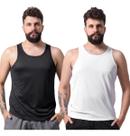 Kit 2 Regatas Dry Fit Masculina Fitness Treino Academia
