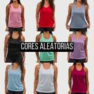 KIT 2 Regatas Feminina Academia Nadador Camiseta Drifit para Musculação, Luta e Caminhada KIT 2 Regatas Feminina Academia Nadador Camiseta Drifit para Musculação, Luta e Caminhada