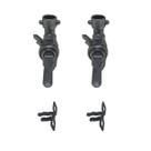 Kit 2 Registro Válvula Ramal Encaixe + Trava Fogão Cooktop Fischer
