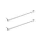 Kit - 2 Réguas Para Ponta De Gôndola 73cm - Sa Gôndolas