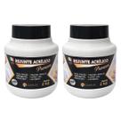Kit 2 Rejuntes Acrílico 2kg Cinza Moderno Impermeável Liso