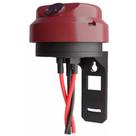 Kit 2 Relé Fotoelétrico Fotocélula Vinho + Base 220v Exatron
