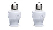 Kit 2 Relé Iluminação Fotocélula c/Soquete E27 Biv 60w Marg