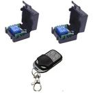 Kit 2 Rele Rf 433 1ch 12v + 1 Controle Remoto ABCD