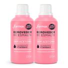 Kit 2 Removedor de Esmalte Farmax com 100ml