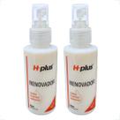Kit 2 Renovador Couro Plásticos E Borrachas Automotivo Hplus