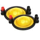 Kit 2 Reparos Corneta Fenólico D 250x Alumínio Driver D250x 100w Material Reforçado Resistente Ótimo Desempenho Fenólico Anti ruidos para som