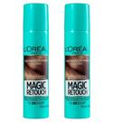 Kit 2 Retoques De Raiz Magic Retouch L'Oréal Castanho Claro