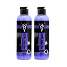 Kit 2 Revitalizador de Plástico Automotivo V8 Sanol 240ml