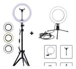 Kit 2 Ring Light 10 Pol E 6 Pol + Tripé E 1 Tripé 2 Metros