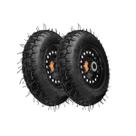 Kit 2 Rodas Com Pneu Reforçada Para Carga Carrinho Plataforma 200kg 350x8 Com Rolamento Kit 2 Rodas Com Pneu Reforçada Para Carga Carrinho Plataforma 200kg 350x8 Com Rolamento
