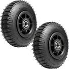 Kit 2 Rodas Pneumáticas 2.50-4 P/ Carrinho Carga Pneu 4 Lonas 200kg Rol Esfera 20mm Kit 2 Rodas Pneumáticas 2.50-4 P/ Carrinho Carga Pneu 4 Lonas 200kg Rol Esfera 20mm