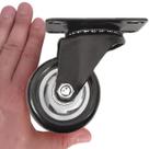 Kit 2 Rodinha Rodízio Roda Grande Reforçada Giratório 70mm 3" Peso 300 kg