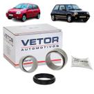 Kit 2 Rolamento Barra Torção Traseira Renault Clio 1991-1998