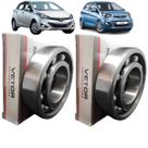 Kit 2 rolamento cambio caixa satelite hb20 picanto honda fit