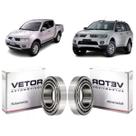 Kit 2 Rolamento L200 Triton Pajero Dakar Full Caixa Satelite