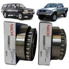 Kit 2 Rolamento Lateral Coroa Diferencial Hilux 1992 A 2004 Kit 2 Rolamento Lateral Coroa Diferencial Hilux 1992 A 2004