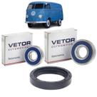 Kit 2 rolamentos roda traseira caixa redução kombi 1200 1500