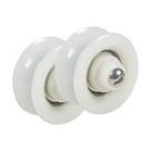 Kit 2 Roldana Portão Nylon 50mm 1/2'' Parafuso Inox - Fp Kit 2 Roldana Portão Nylon 50mm 1/2'' Parafuso Inox - Fp