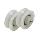 Kit 2 Roldana Portão Nylon 50Mm Cantoneira Parafuso Inox - FP