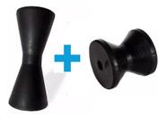 Kit 2 Roletes 80 X 80 + 80 X 190, Para Barcos, Lanchas, Jet. Kit 2 Roletes 80 X 80 + 80 X 190, Para Barcos, Lanchas, Jet.