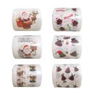 Kit 2 Rolo Papel Higiênico Natalino Banheiro Divertido 20m