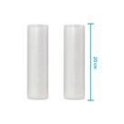 Kit 2 Rolos de Saco Plástico Bobina 20cm X 5m com Ranhuras para Seladoras a Vácuo