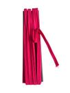 kit 2 rolos Elástico chato N12- 0.7mm Rosa pink de 10metros