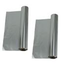 Kit 2 rolos papel aluminio 30cm de largura x 100m de comprimento mechas luzes assados alimentos