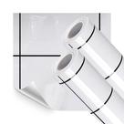 Kit 2 Rolos Papel Parede Adesivo Azulejo Metro Branco 10M
