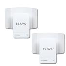 Kit 2 Roteador Amplimax Fit 4g Internet Rural Elsys Eprl18 Internet para Áreas Rurais e Sítios