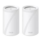 Kit 2 Roteador TPLink DECO BE65 Mesh BE11000 WiFi 7 TriBand BE11000 2.5Gbps