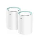 Kit 2 Roteadores Cudy AC1200 M1300 Wi-Fi Mesh Gigabit Branco