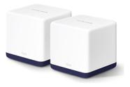 Kit 2 Roteadores Wifi Mesh Halo H50g Branco Mercusys Bivolt