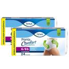 Kit 2 Roupa Íntima Tena Pants Confort G/EG 24 Unidades Embalagem Econômica