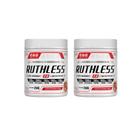 Kit 2 Ruthless 2.0 Pré-treino Sabor Morango 2x250g FNB Sport Nutrition