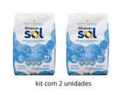 Kit 2 Sabão em pó lava roupas 1,6 kg cada Girando Sol
