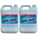 Kit 2 Sabão Liquido Para Lavar Roupas, Tapetes E Pisos 5 Litros