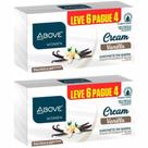 Kit 2 Sabonete Barra Above Woman Cream Vanilla 6 Und De 75g Kit 2 Sabonete Barra Above Woman Cream Vanilla 6 Und De 75g