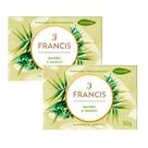 Kit 2 Sabonete em Barra Francis Bambu e Musgo 90g