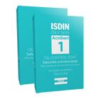 Kit 2 Sabonete em Barra Isdin Oily Skin Acniben 1 Antioliosidade Oil Control Soap 80g