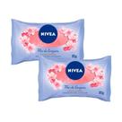 Kit 2 Sabonete em Barra Nivea Flor de Cerejeira e Óleos Essenciais 85g