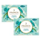 Kit 2 Sabonete em Barra Vegetal Francis Orquídea e Quartzo 90g