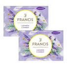 Kit 2 Sabonete Francis Lavanda e Âmbar 90g