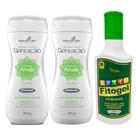 Kit 2 Sabonete Íntimo Líquido Sensação Arruda + 1 Gel de Massagem Fitogel Kit 2 Sabonete Íntimo Líquido Sensação Arruda + 1 Gel de Massagem Fitogel