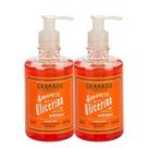Kit 2 Sabonete Líquido Granado Amêndoa Hidratante Glicerina 300ml
