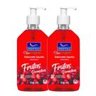 Kit 2 Sabonete Líquido Mãos e Corpo Frutas Vermelhas Nupill 500ml Kit 2 Sabonete Líquido Mãos e Corpo Frutas Vermelhas Nupill 500ml