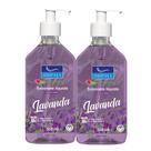 Kit 2 Sabonete Líquido Mãos e Corpo Lavanda Nupill 500ml