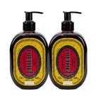 Kit 2 Sabonete Líquido Odor de Rosas Phebo Glicerina 320m