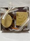 Kit 2 Sabonete Vegetal Erva Doce e Semente Uva Presente 180g
